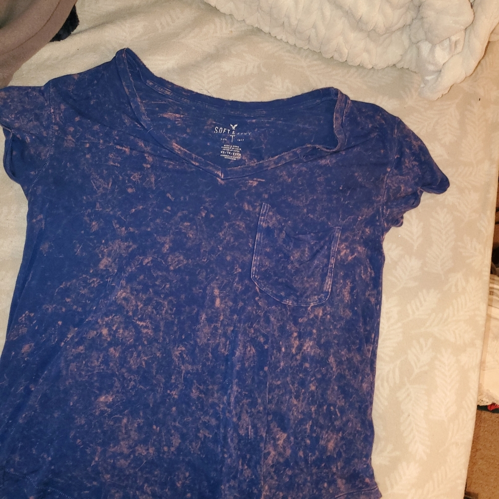 American Eagle Acid Wash Shirt